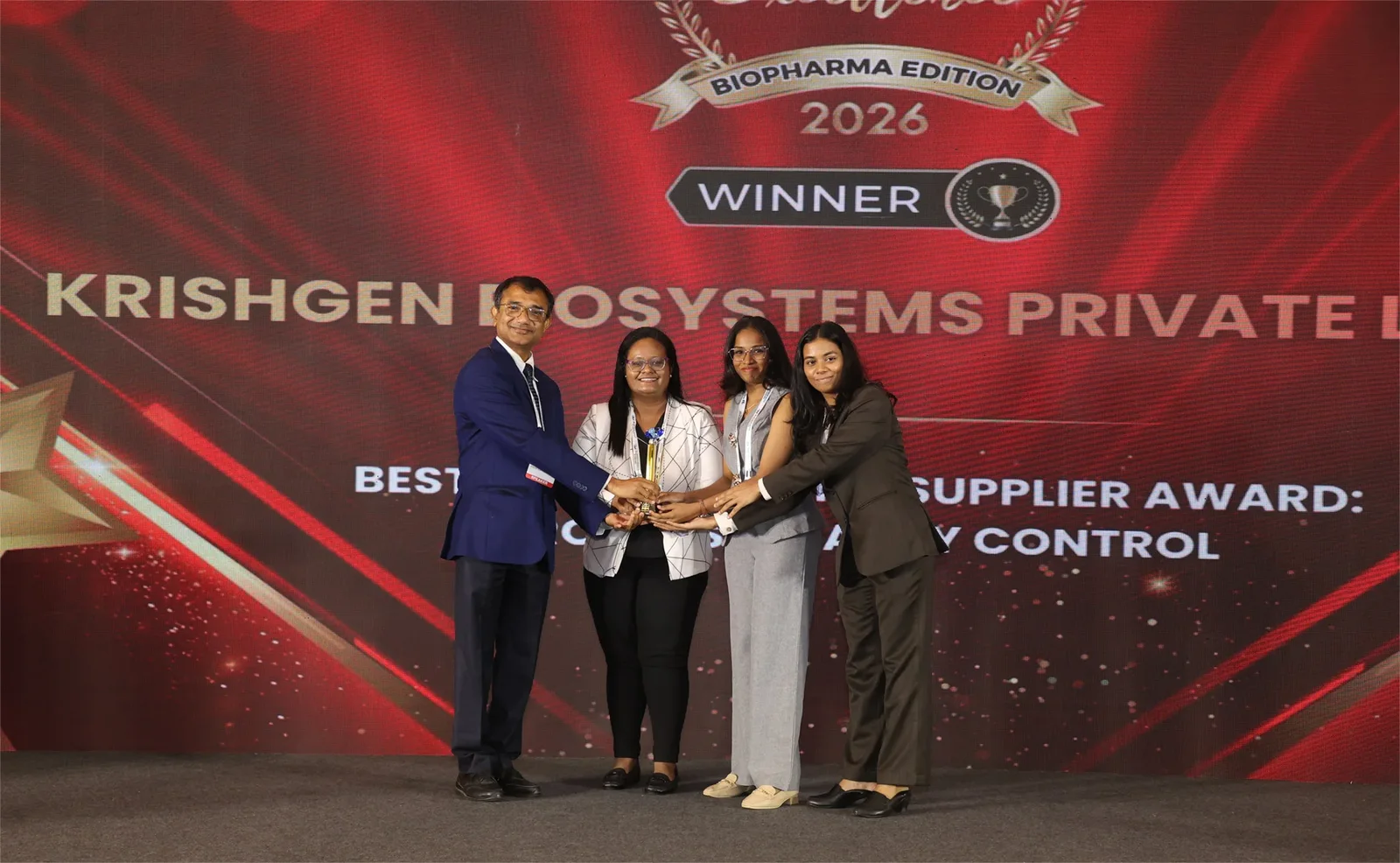 Best Bioprocessing Supplier Award – Process/Quality Control